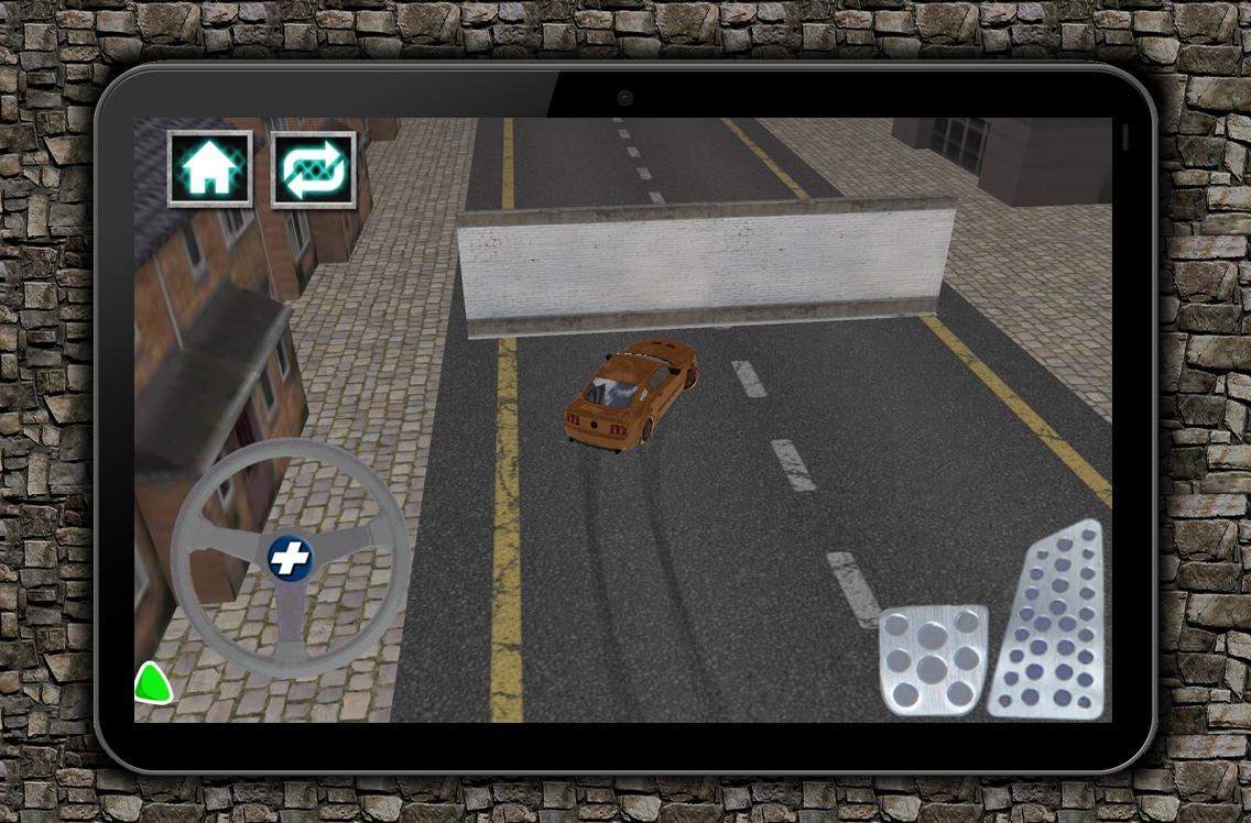 street destruction muscle car