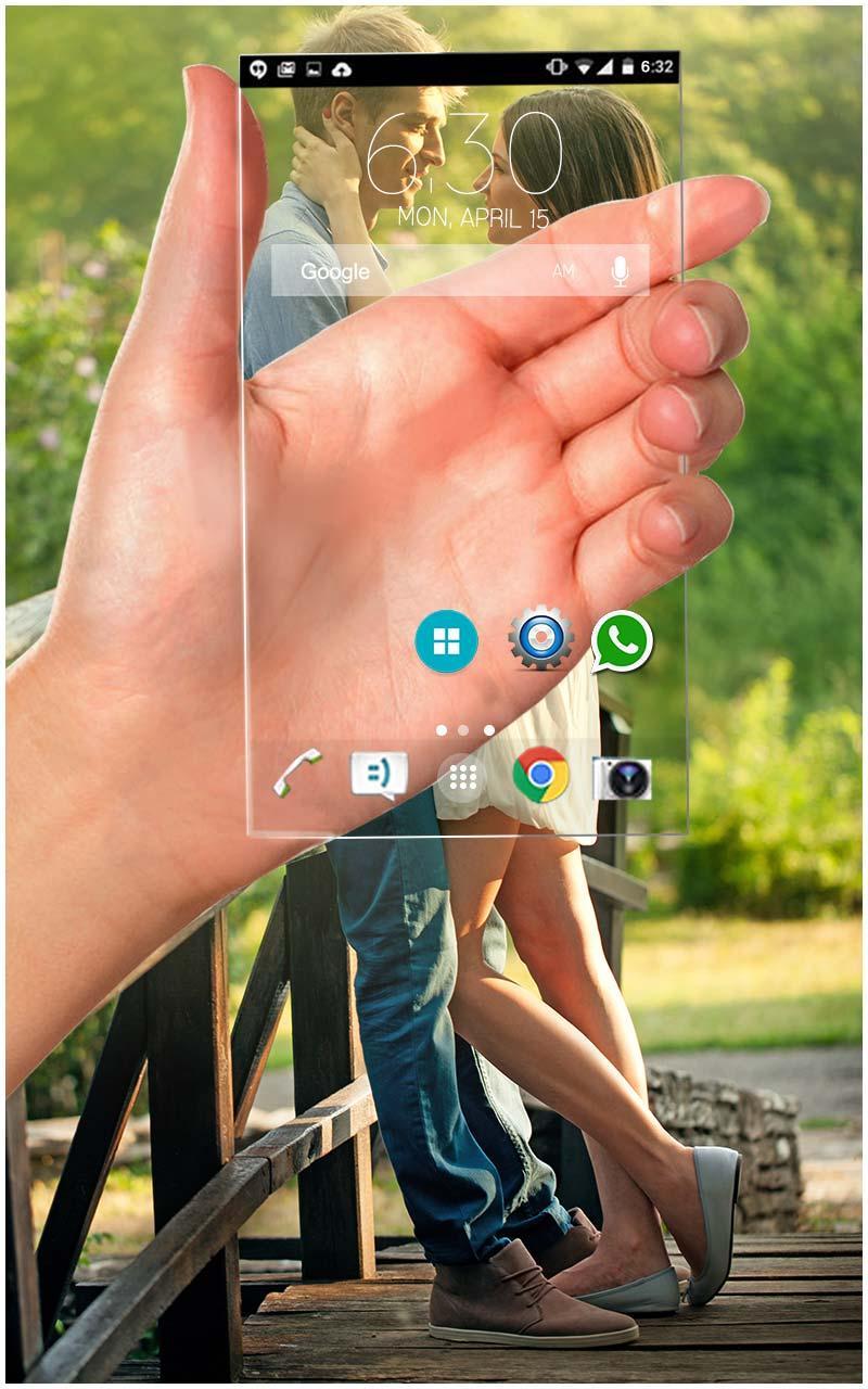 Transparent Screen Prank