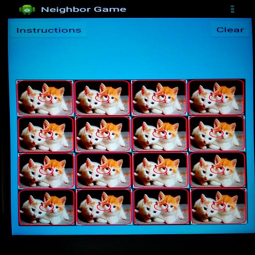 Neighbor (0/1 or Dog/Cat) Game