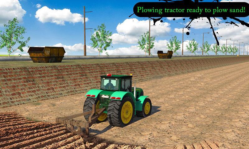 Sand Tractor: Canal De-silting