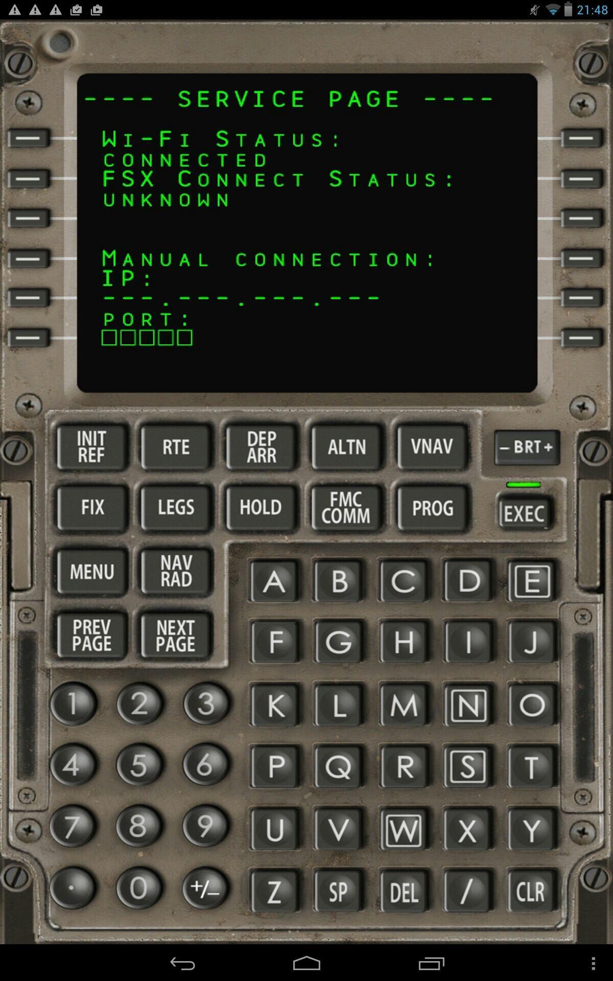 Captain Sim 777 Wireless CDU