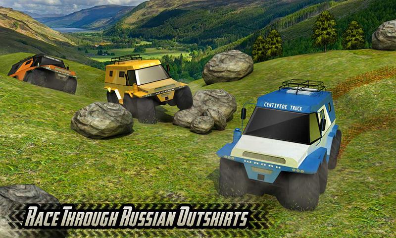 Offroad 8 Wheeler Russian Truck Racing Outlaws 3D