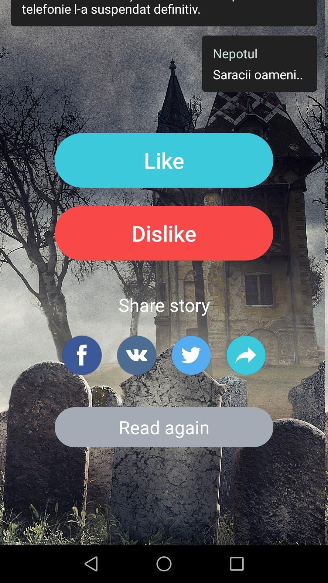 Povesti Horror Reale