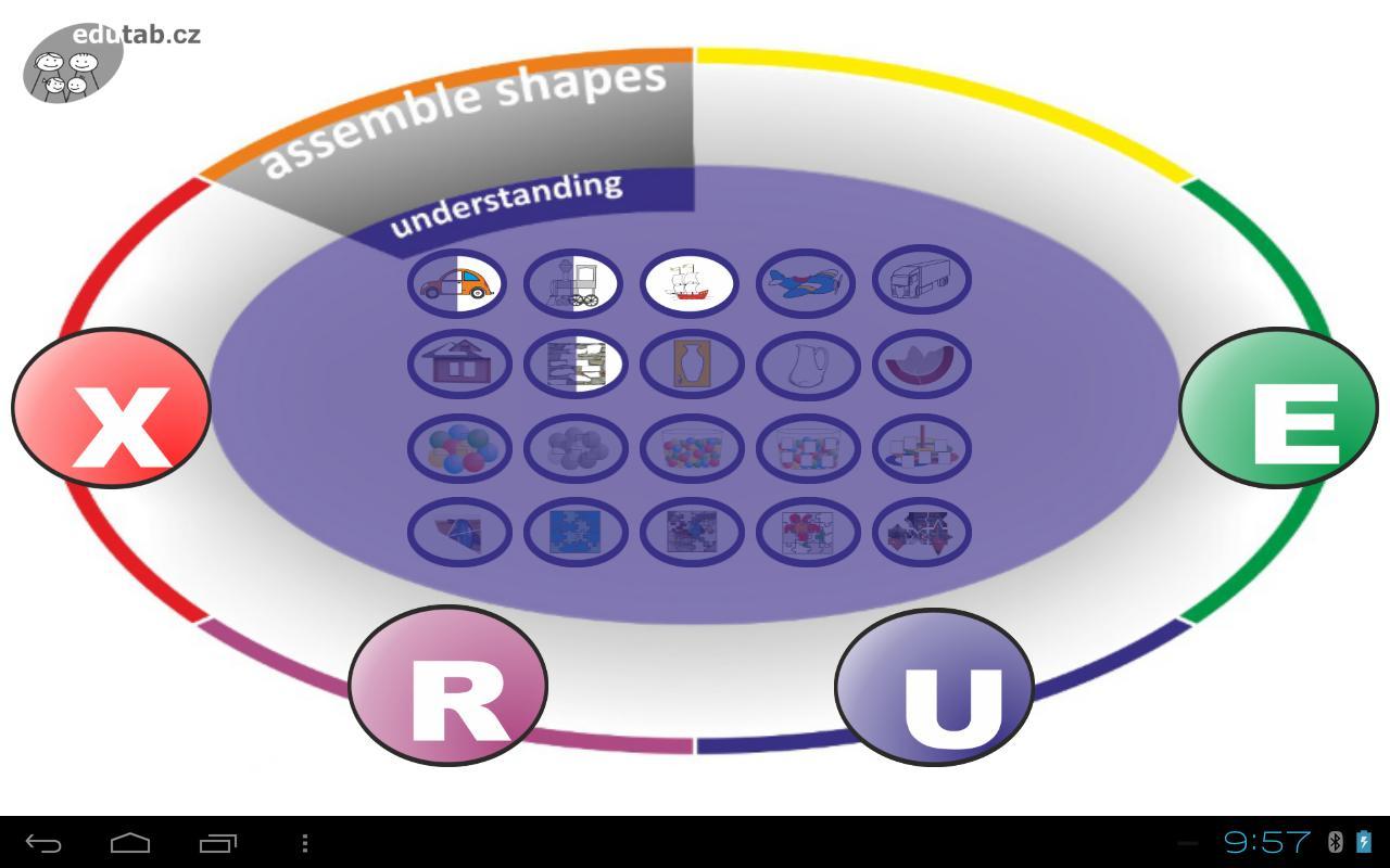Assemble shapes free for kids