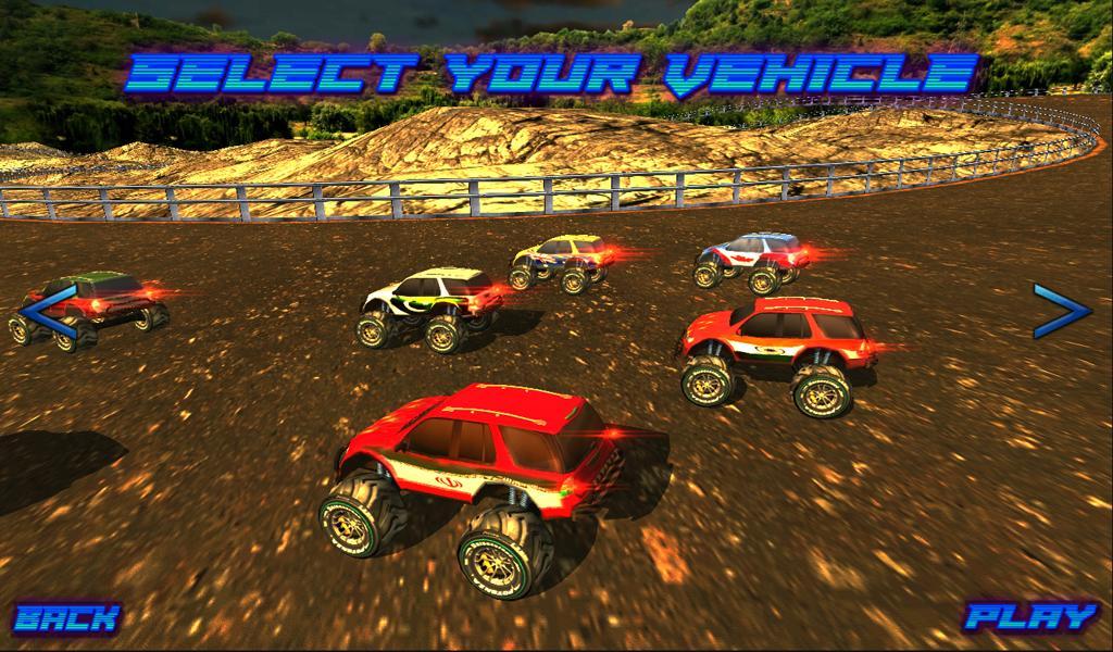 Monster Truck Offroad Chase Racing: Legends Hill