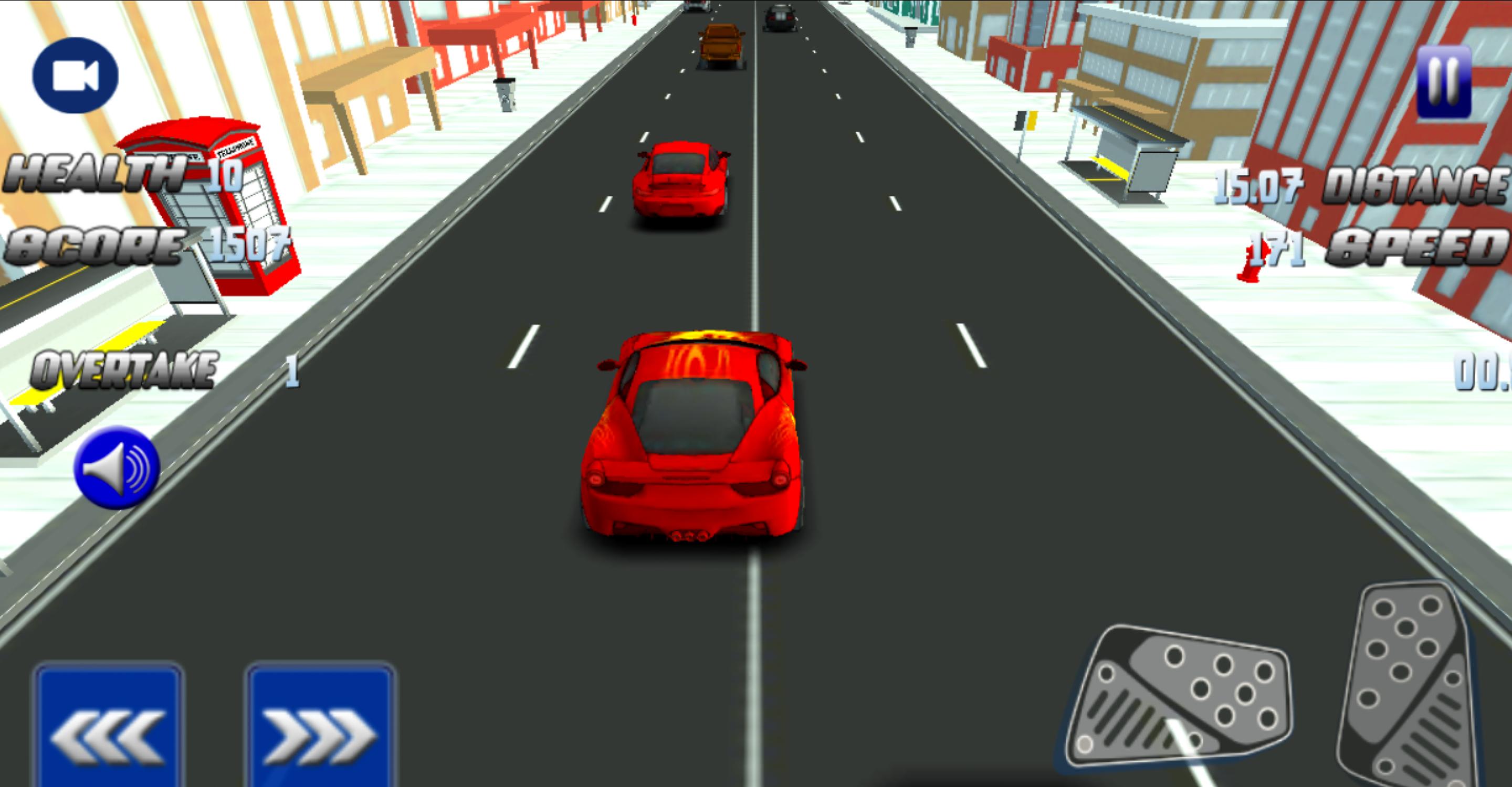 Fast City Car Driving 3D