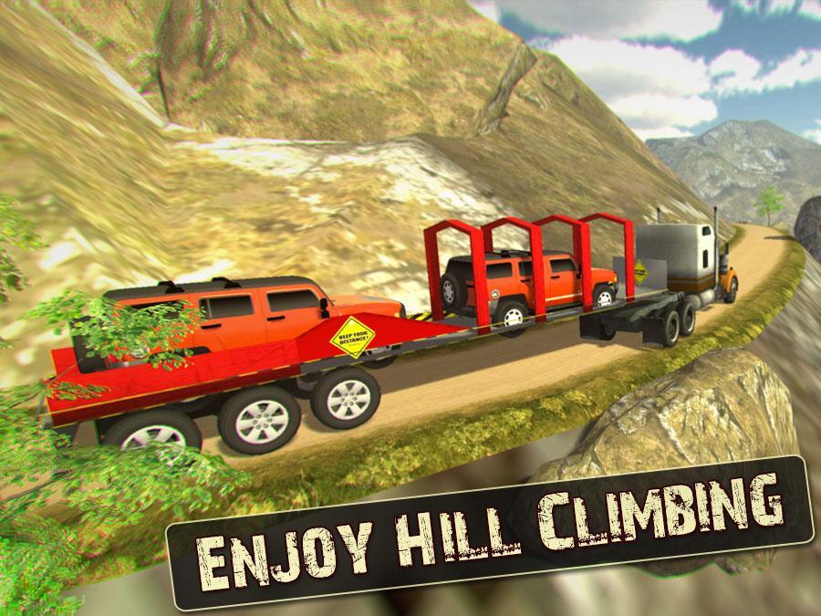 OffRoad Cargo Truck Simulator Uphill Driving Games