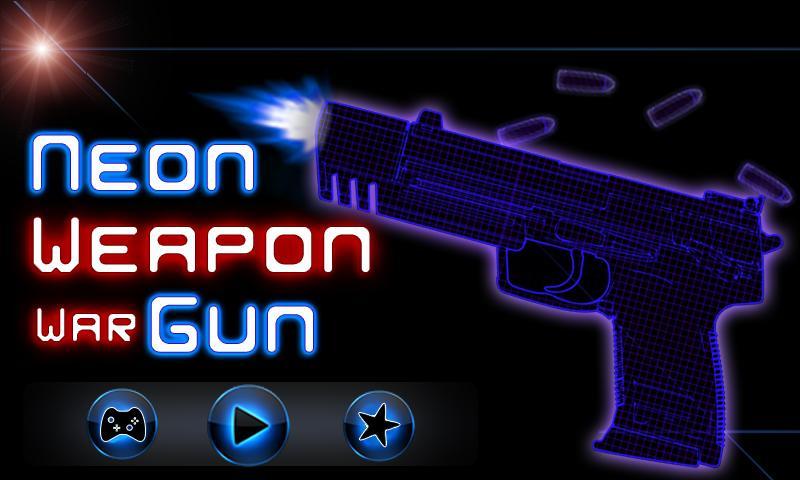Neon Weapon War Gun