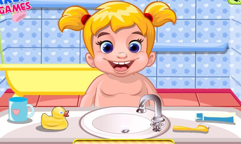 Baby Shona in the Garden