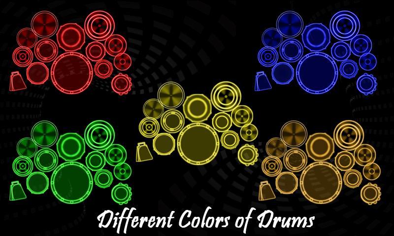 Hologram Drum Set Simulator