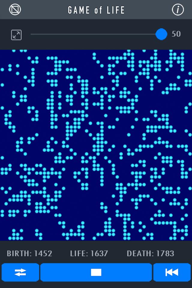 GAME of LIFE: BIRTH and DEATH