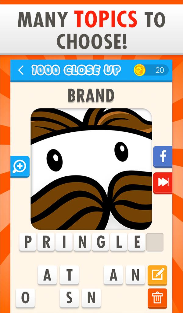 1000 Close Up: Guess The Word From Zoomed In Pic!