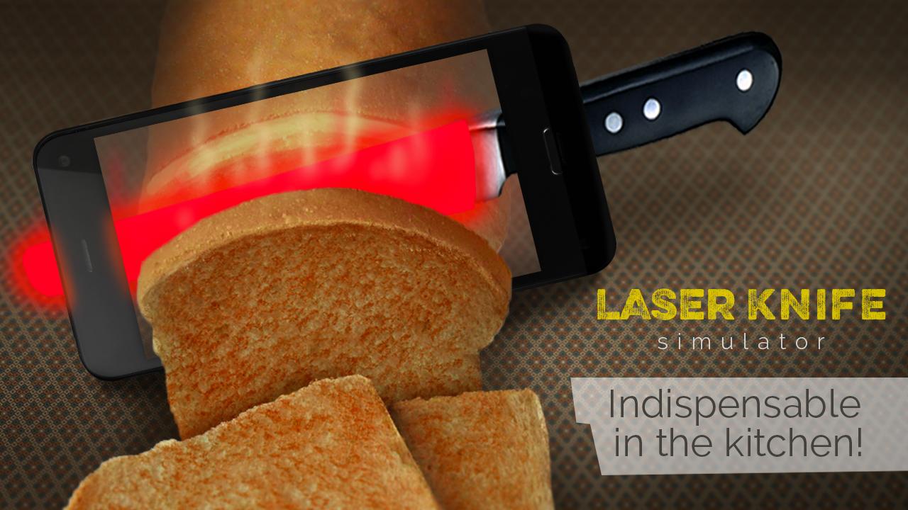 Laser knife simulator