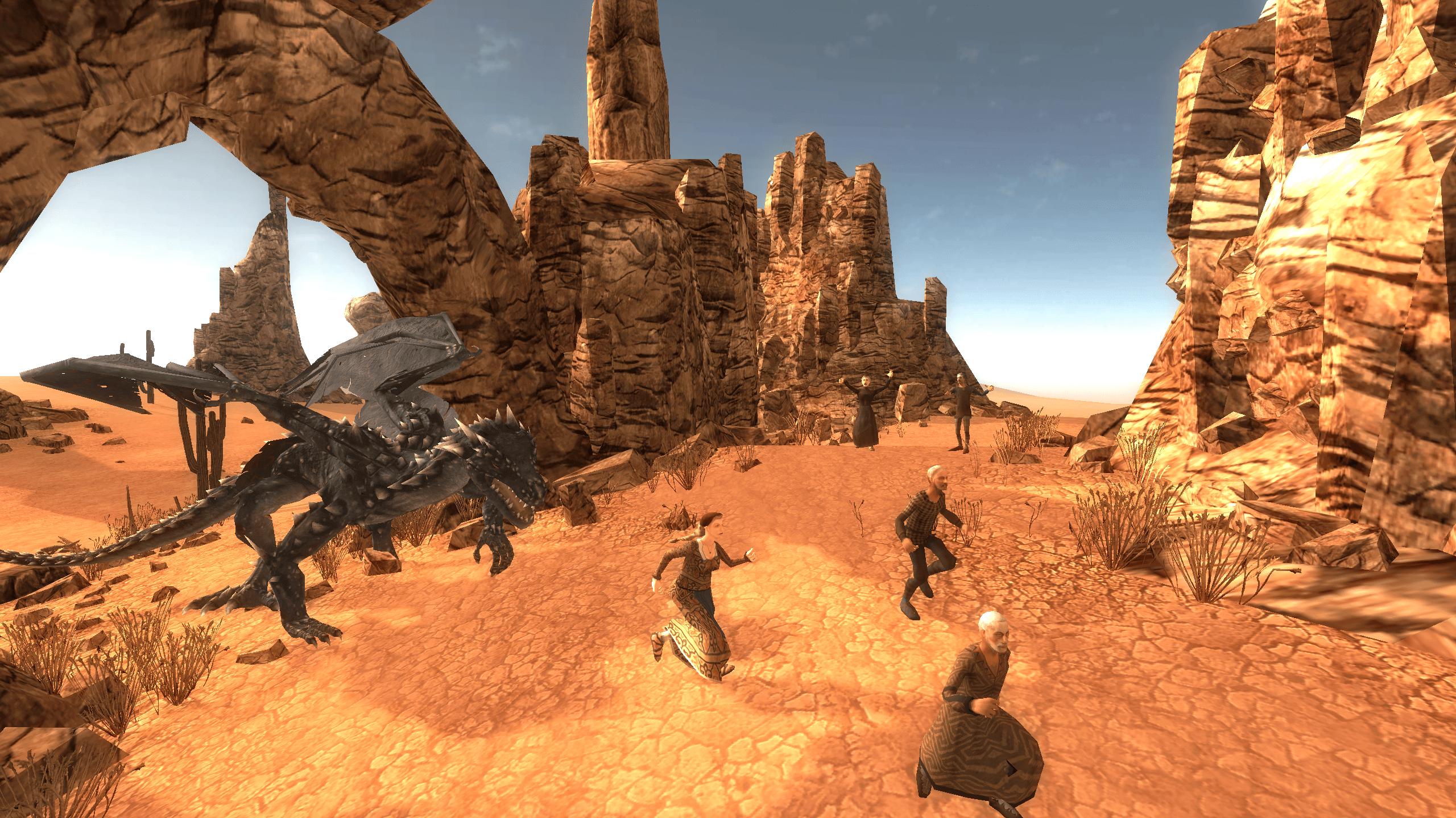 Mountain Dragon Simulation 3D
