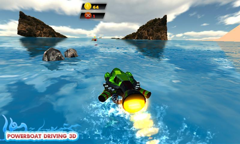Powerboat Driving