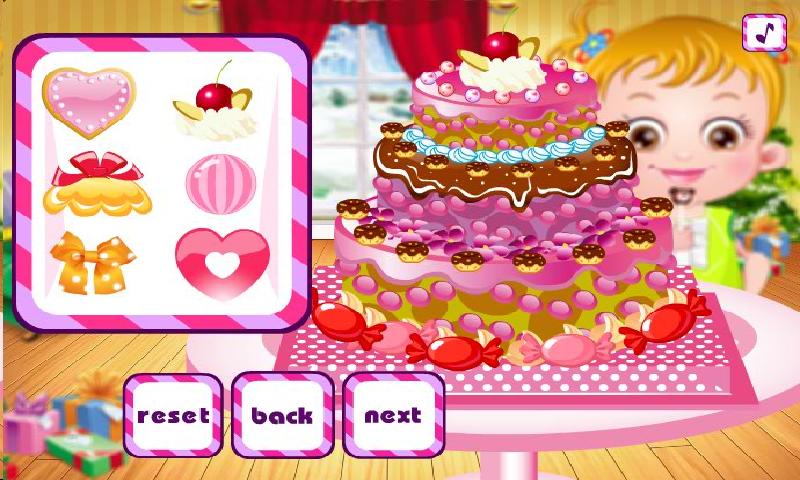 Baby Hazel Sofia Birthday Cake