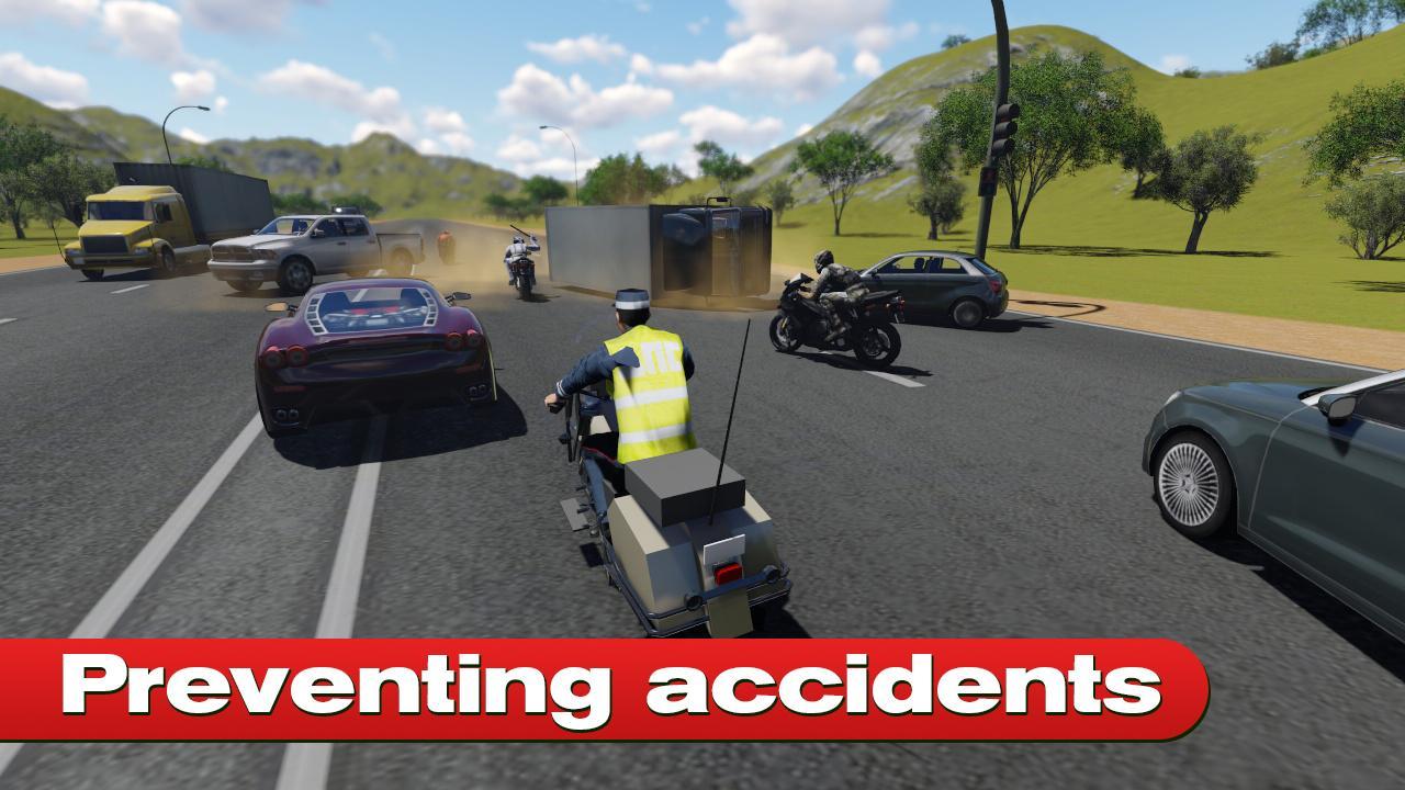 Simulator Police Motorbike