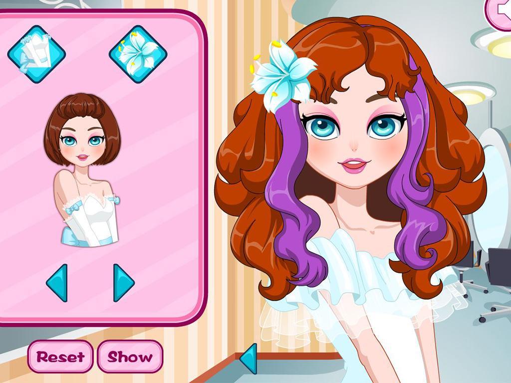 Wedding hair salon