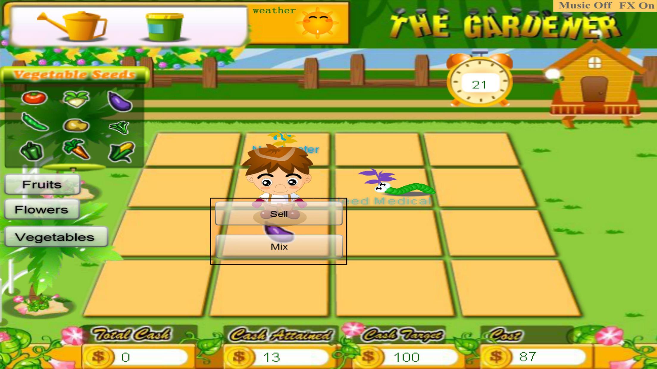 Little Boy Gardener
