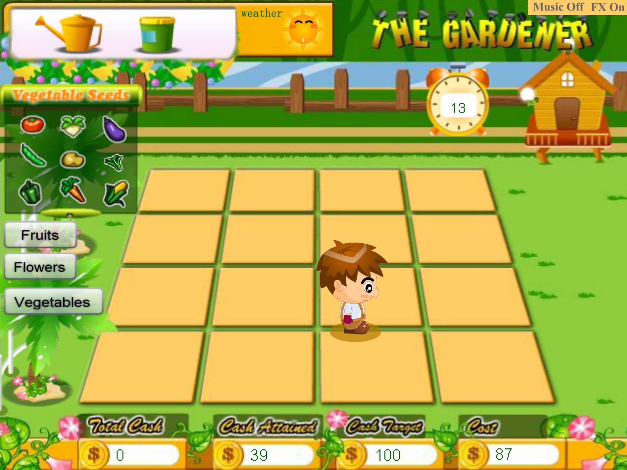 Little Boy Gardener
