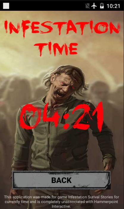 Infestation Time