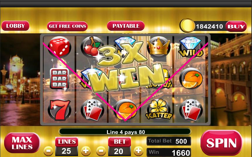 Royal Deluxe Vegas Casino Slot