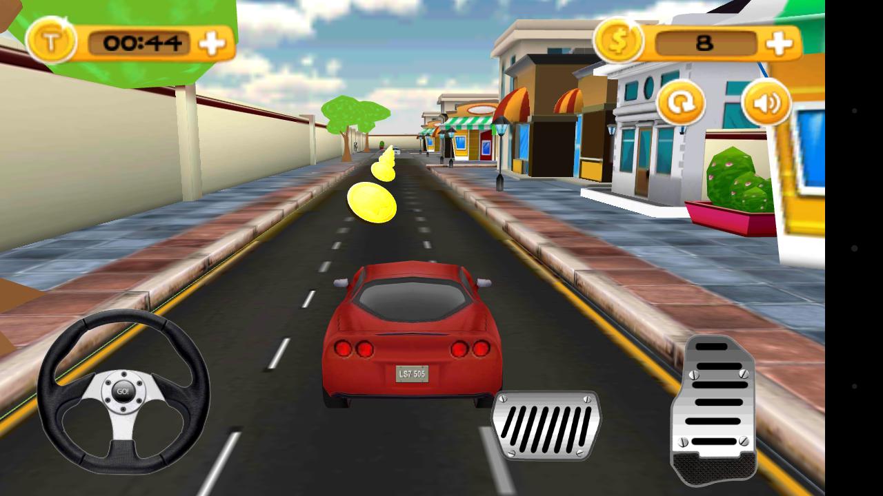 City Street Crazy Car