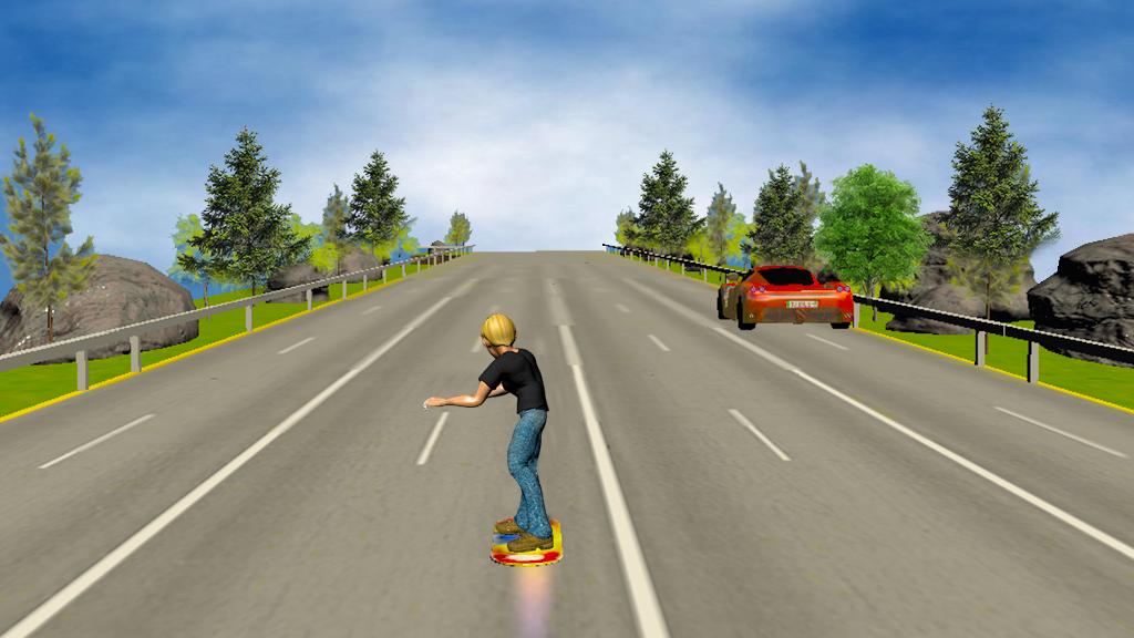 Hoverboard Racer