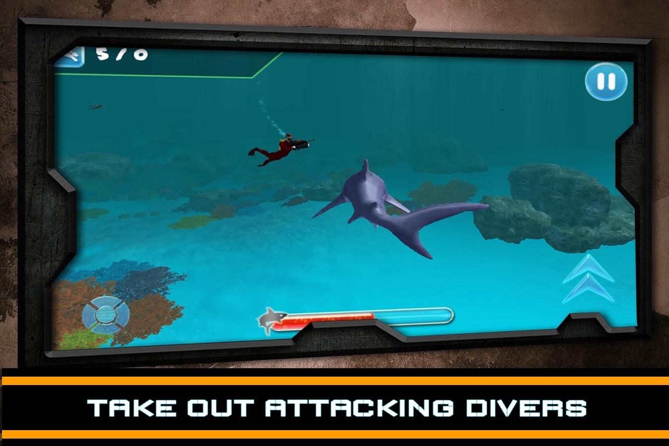 Angry Shark - Wild Attack