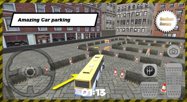 Military Bus Car Parking