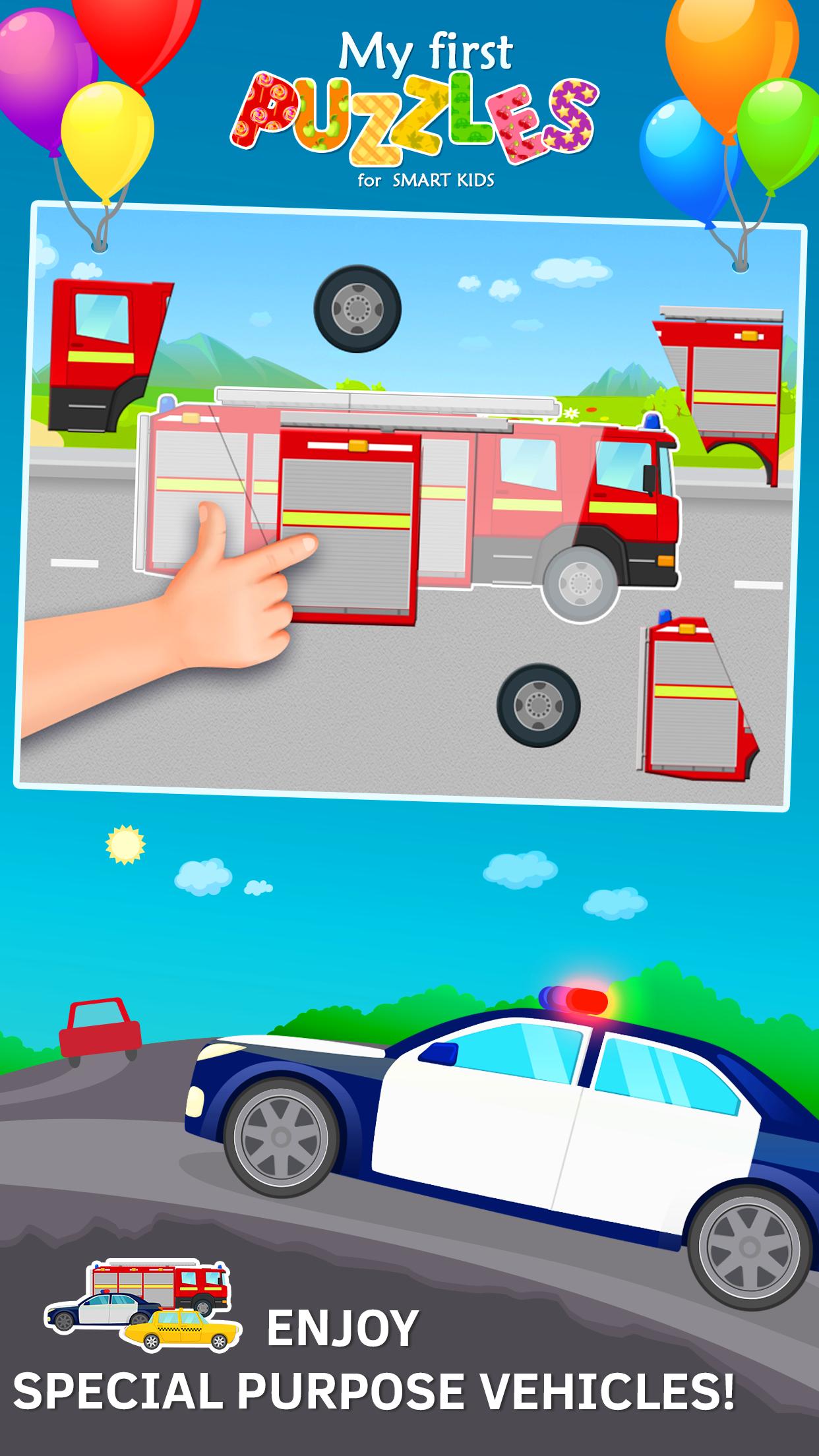 Tractor Puzzles for Toddlers