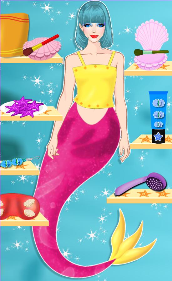 Mermaid Princess Makeup and Dr