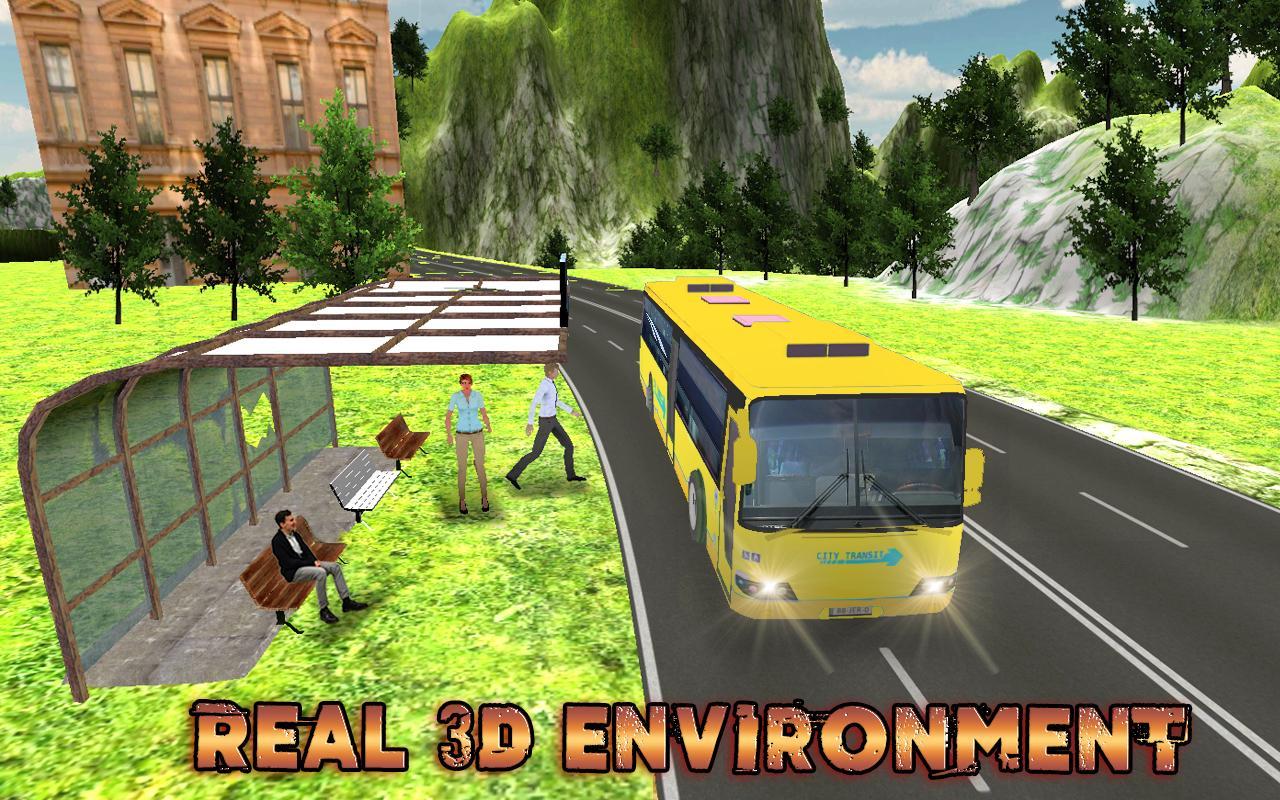 Drive Off Road Tourist Bus