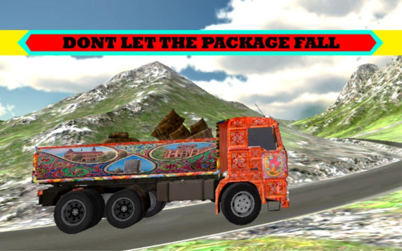 PK Cargo Truck Hill Climb Race