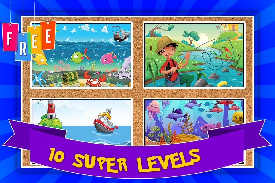 Fish Puzzle For Kids