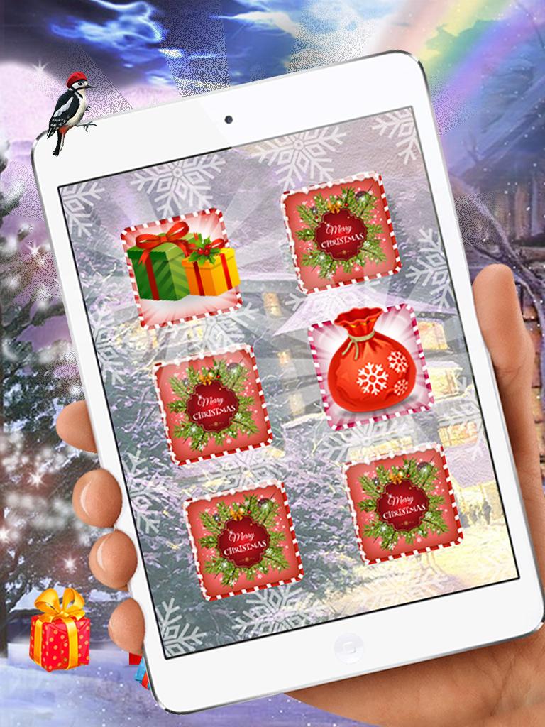 Christmas Memory Card Game