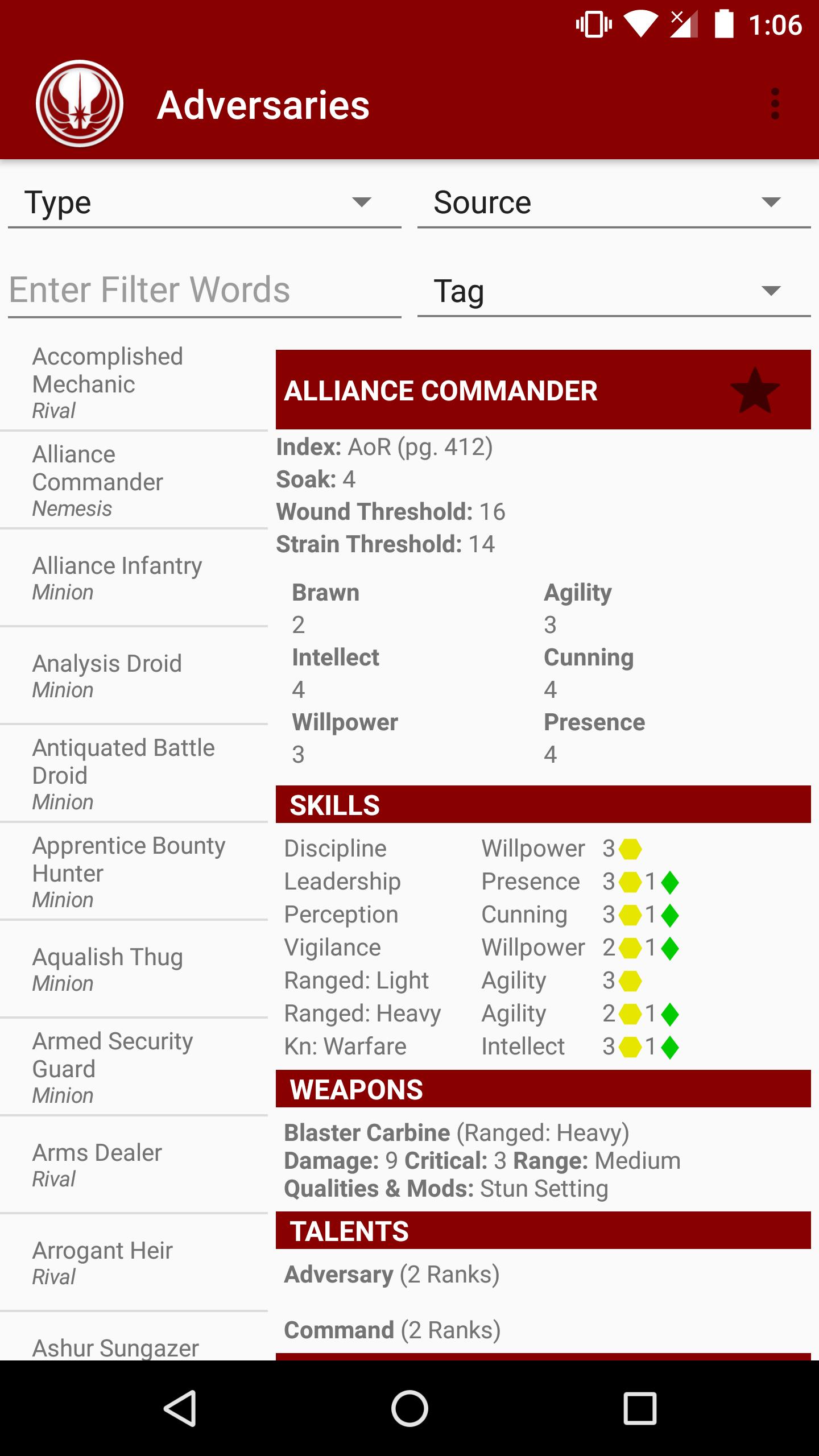 Adversaries