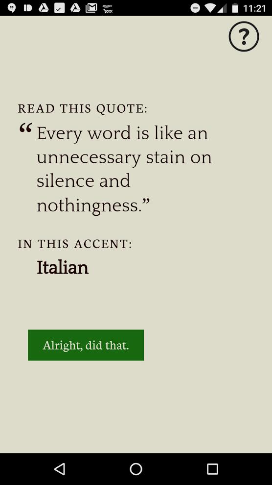 Bad Accent Club