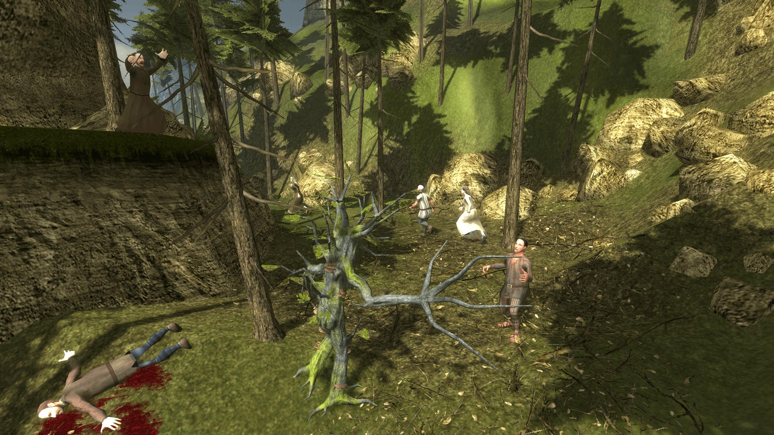 Oak Tree Simulation 3D
