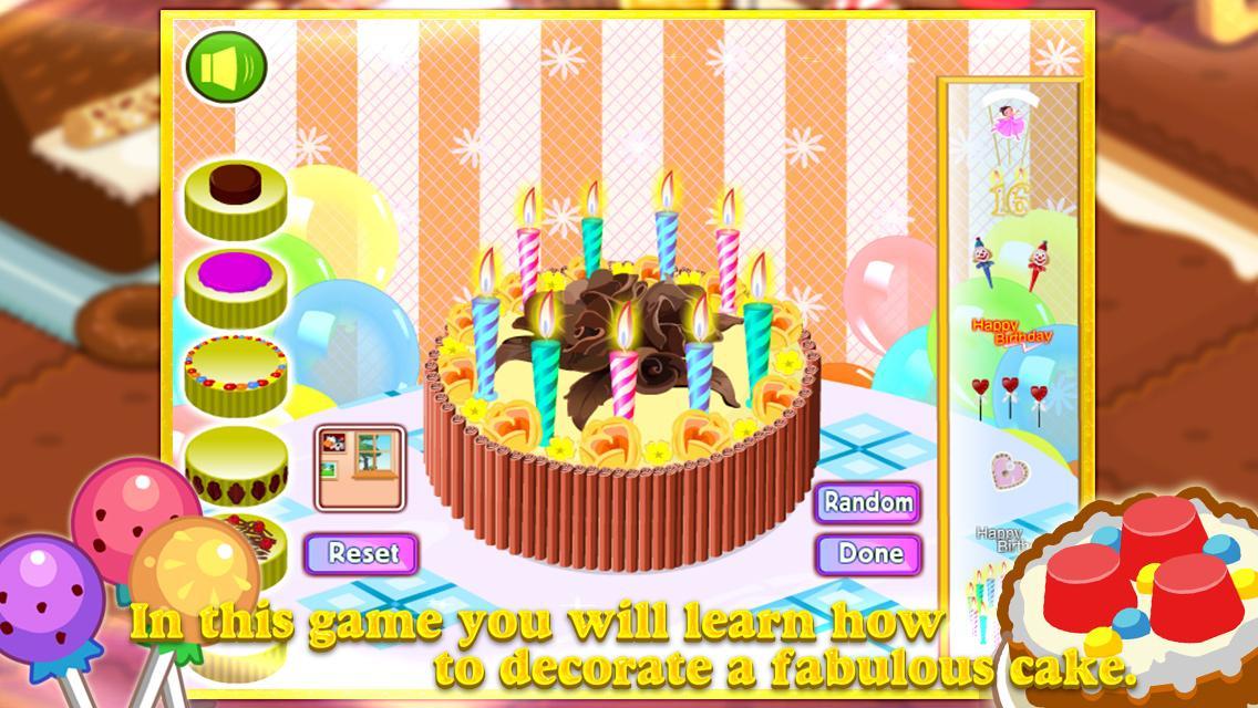 Delicious Cake Decoration